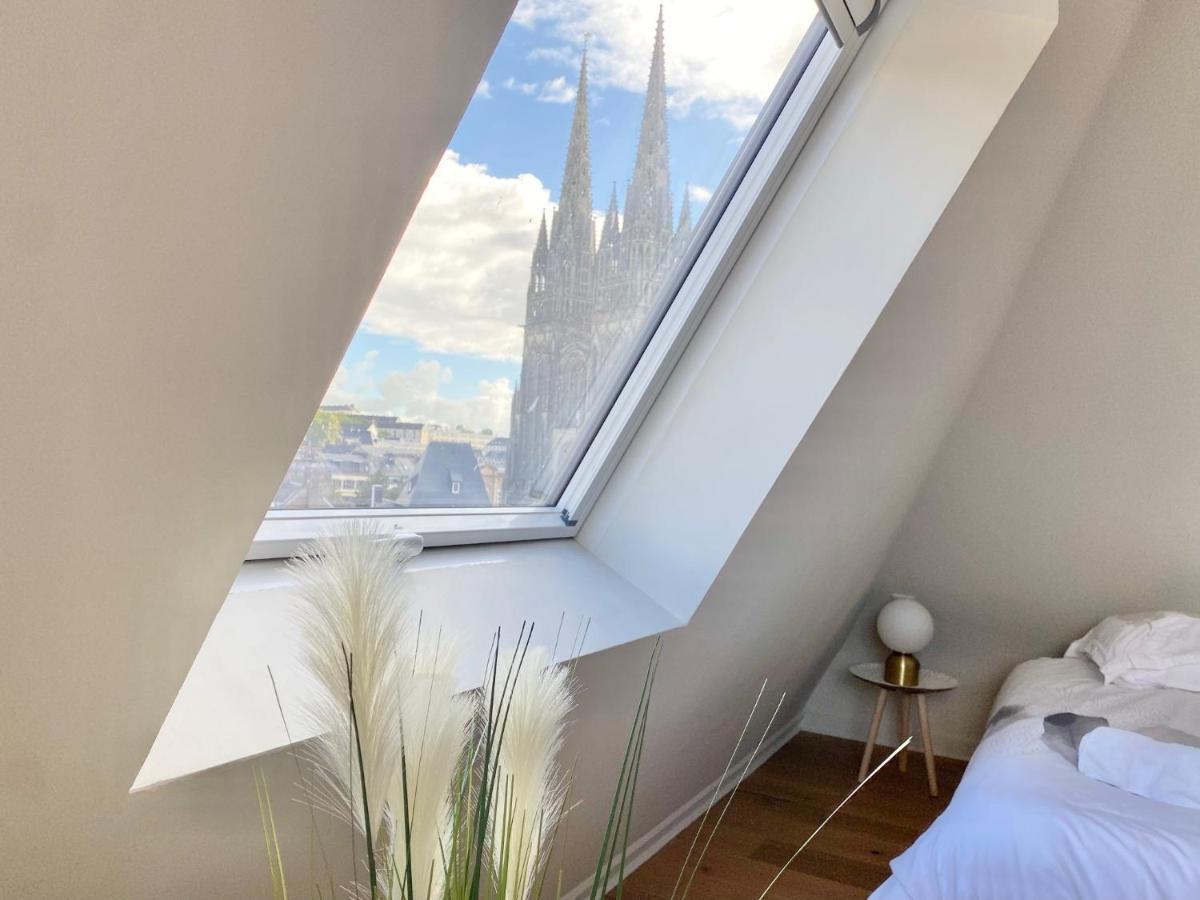 Le Nid Des Quais - Vue Panoramique Au Coeur De La Ville - Wifi - Entree Autonome Quimper Exterior foto